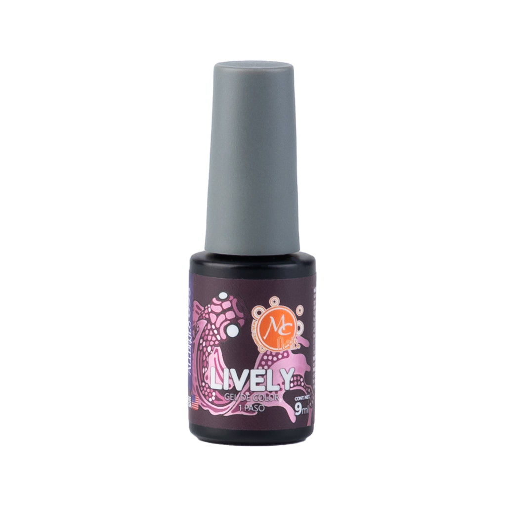 Gel color Uv de 1 paso LIVELY