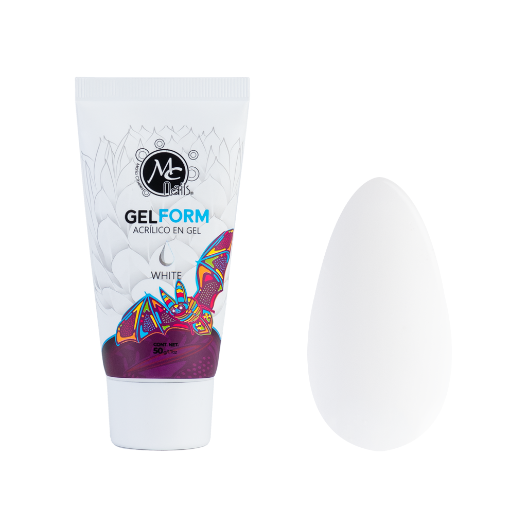 Acrilico En Gel Form Blanco