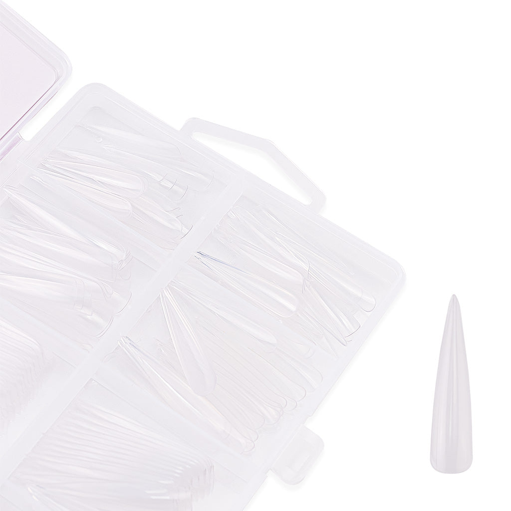 Colorful Tips Stilleto XXL Luna Completa 240Pz Little Rose