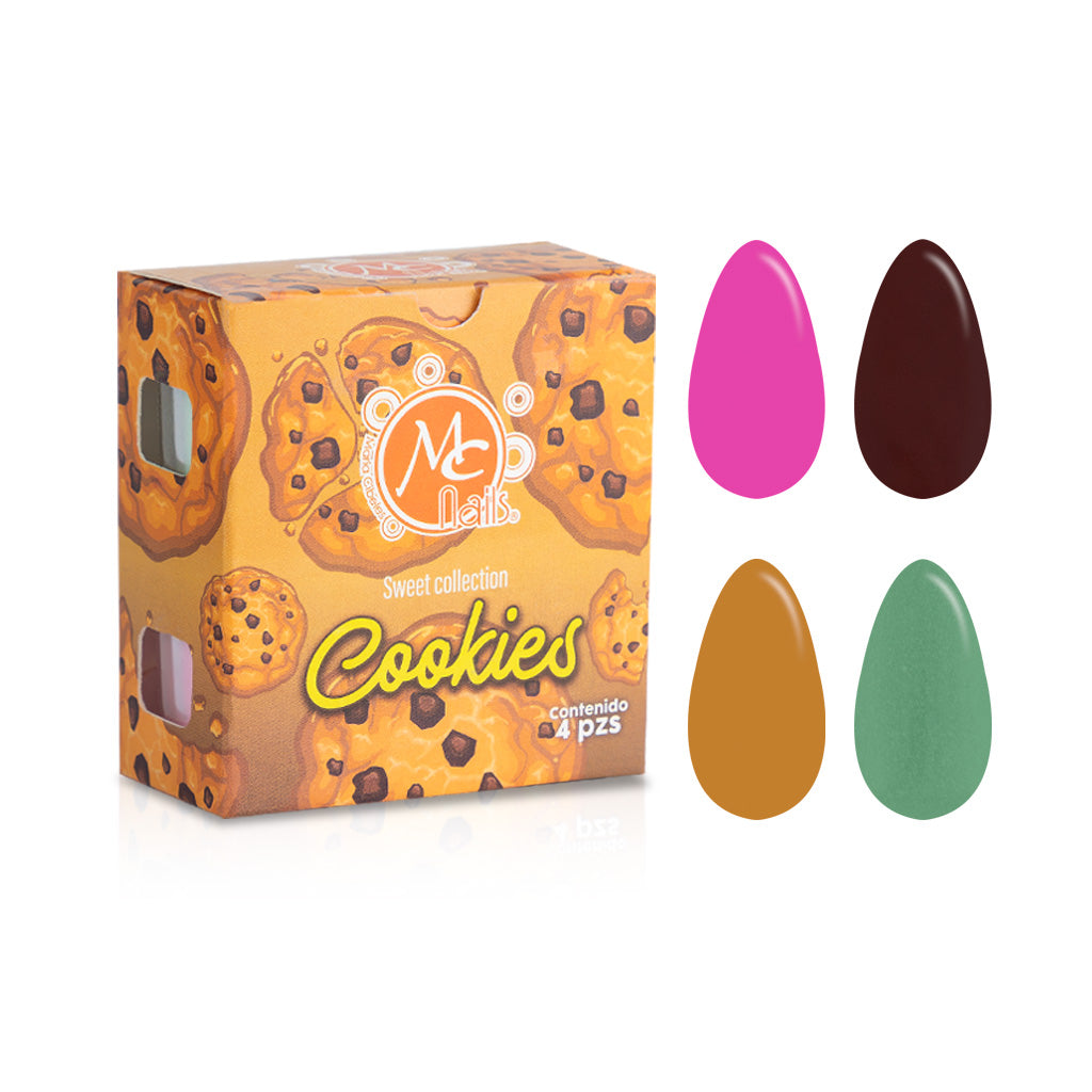Colección De Acrílicos Sweet Cookies 4 Pz