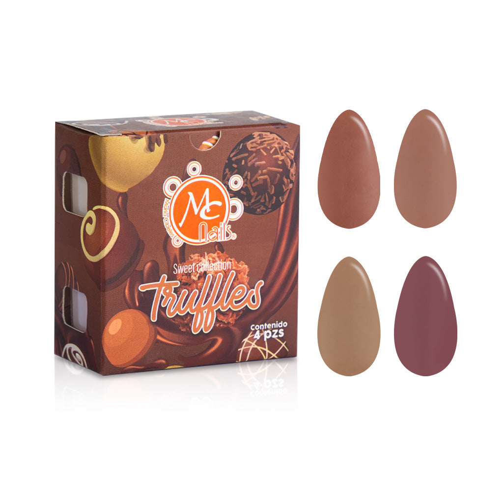 Colección De Acrílicos Sweet Truffles 4 Pz
