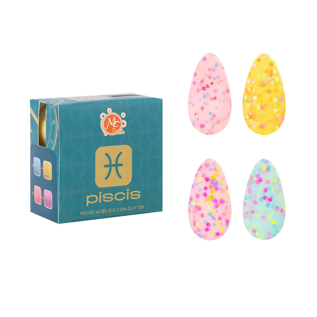 Caja de polvo acrilico ZC PISCIS EVASIVA 4PZ/7GR