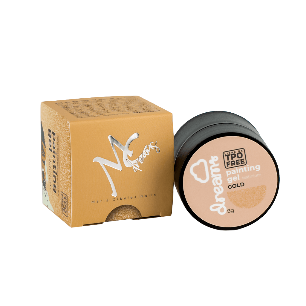 Mc Dreams Painting Gel Platinium Gold 8ml