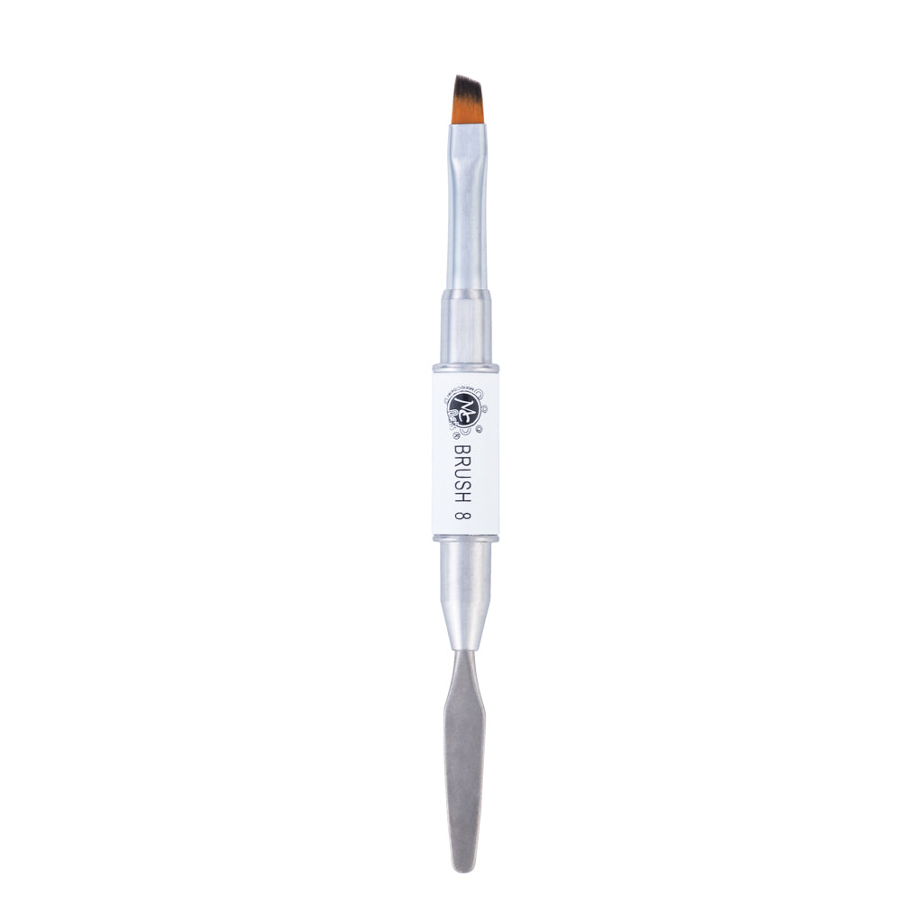 Pincel Para Gel Brush Con Espatula Mc