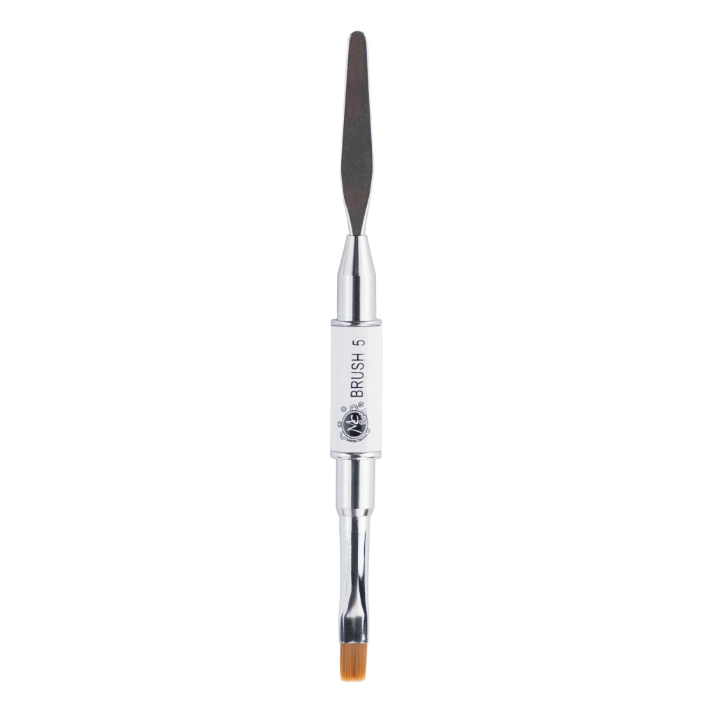 Pincel Para Gel Brush Con Espátula