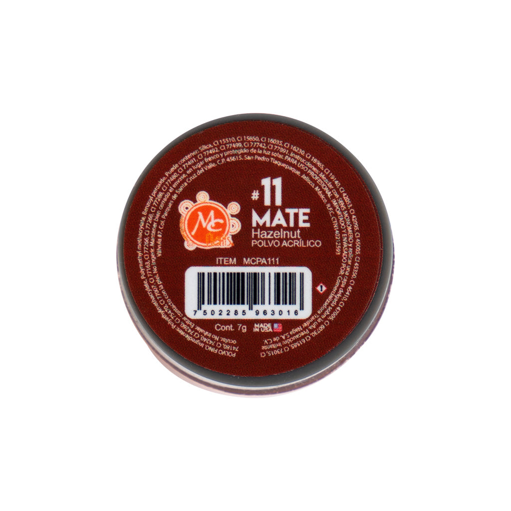 Polvo Acrilico Mate 7 g Hazelnut