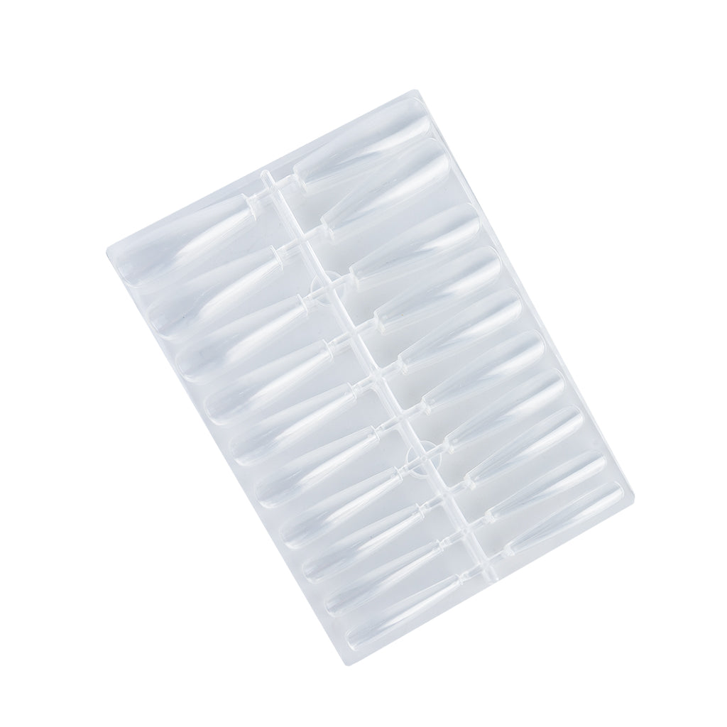 Tips Press On Coffin Cristal Gelly 288 Pz