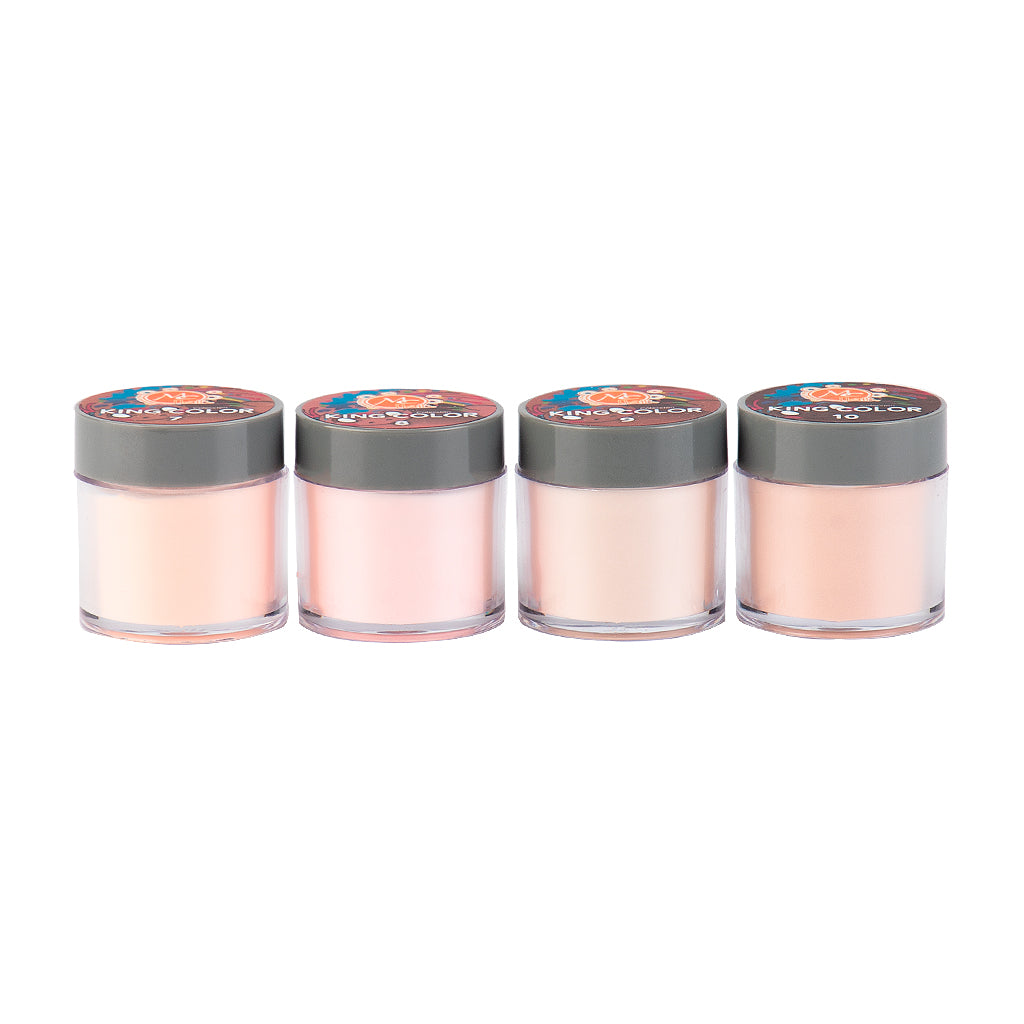 Caja De Polvo Acrilico King Color 4 Pz