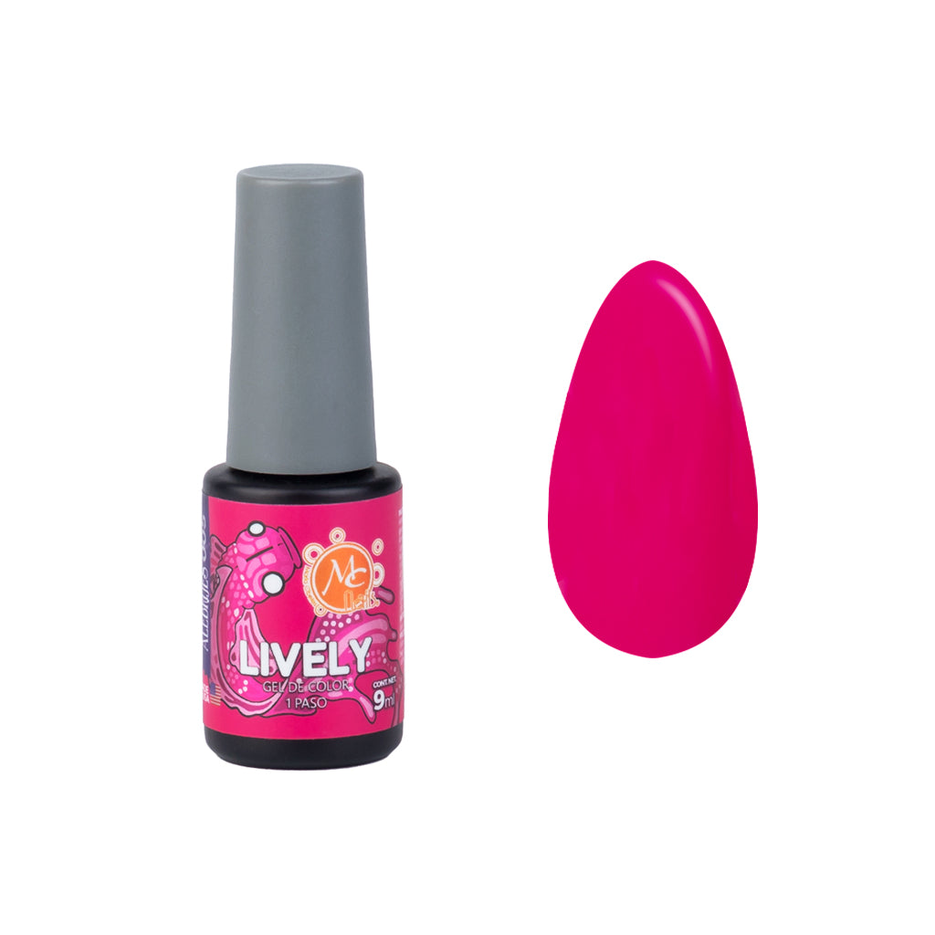 Gel Color Uv De 1 Paso Lively