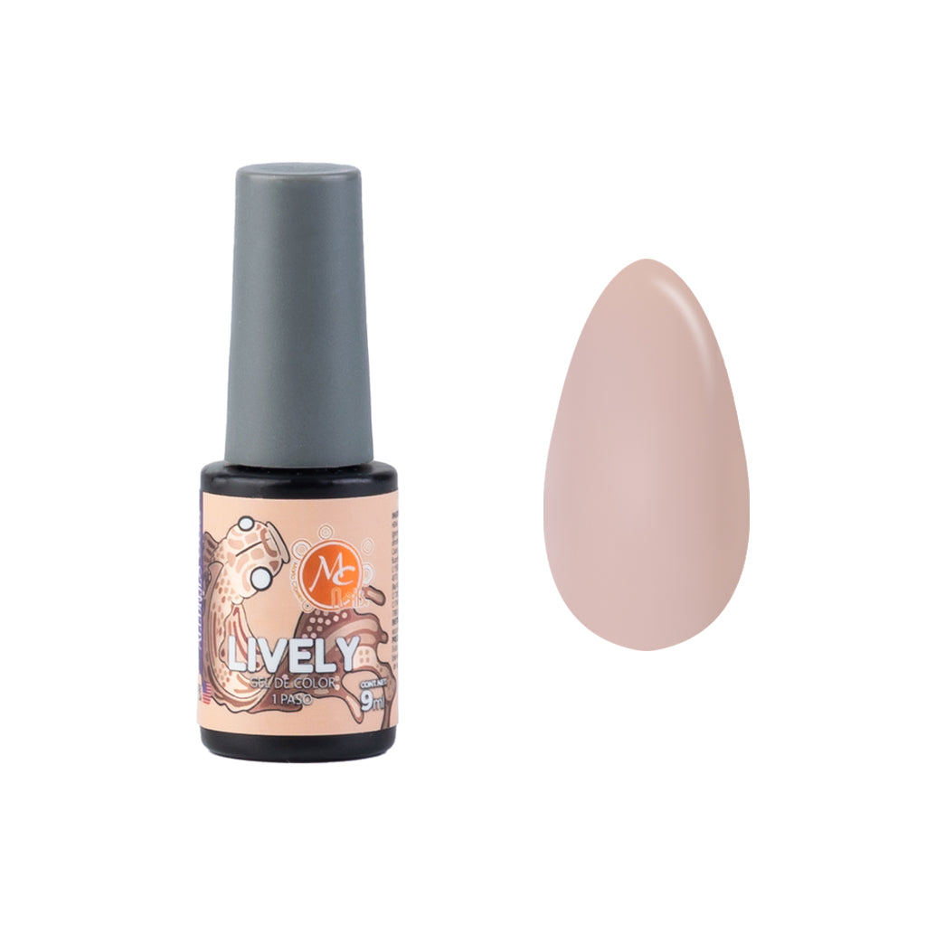 Gel Color Uv De 1 Paso Lively