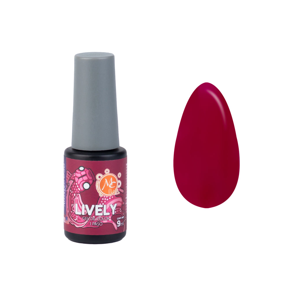 Gel Color Uv De 1 Paso Lively