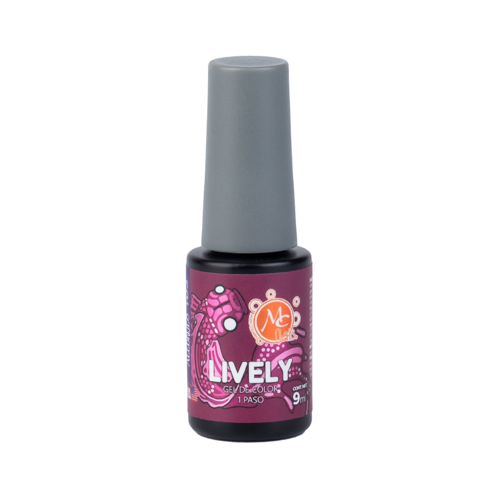 Gel color Uv de 1 paso LIVELY