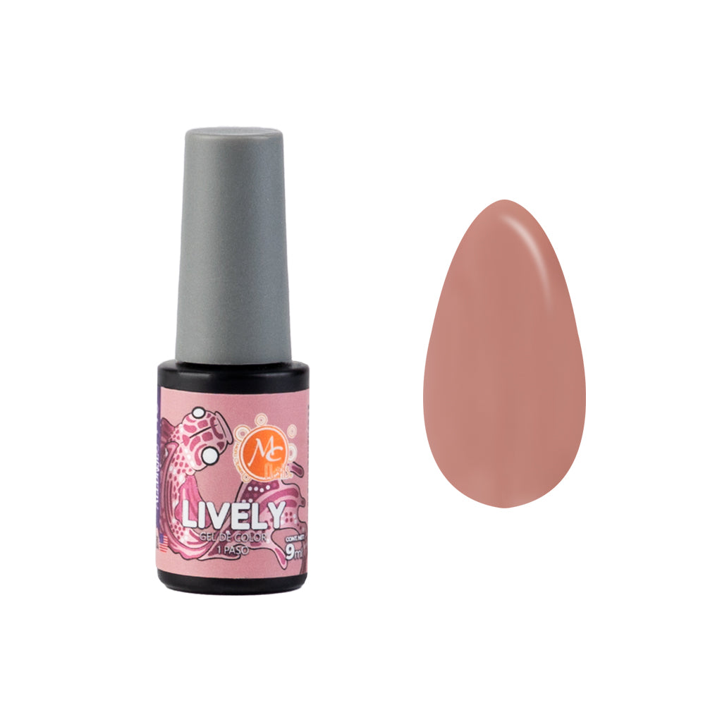 Gel Color Uv De 1 Paso Lively