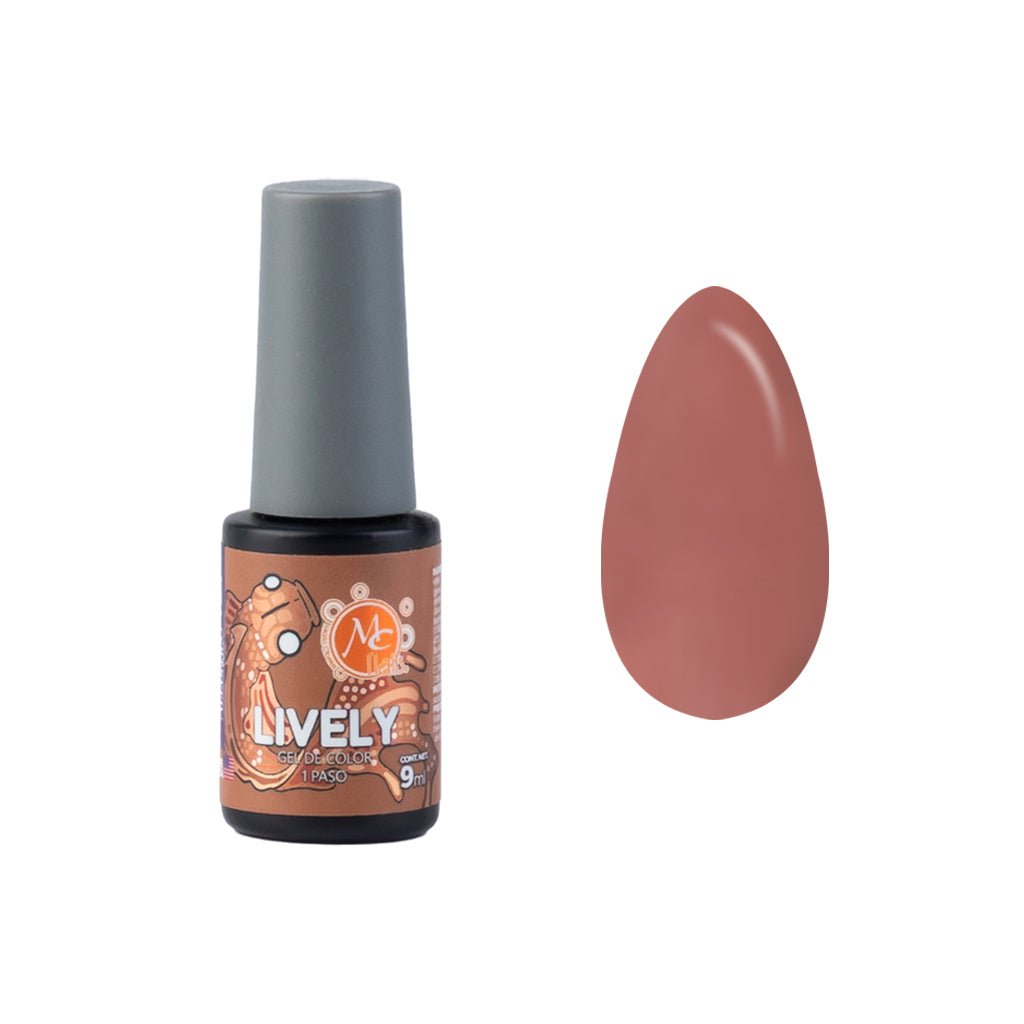 Gel Color Uv De 1 Paso Lively