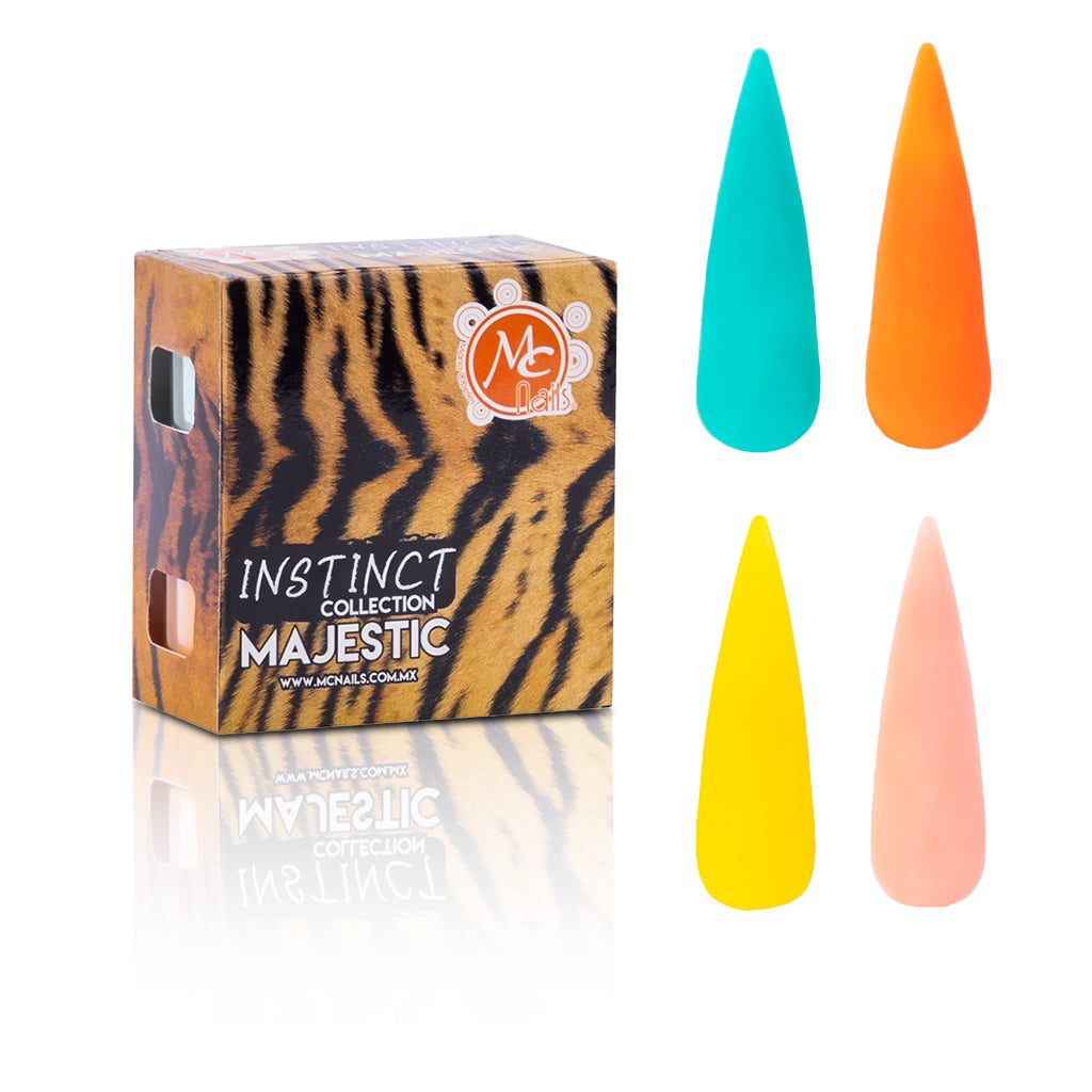 Polvo Acrilico Majestic Instinct Collection