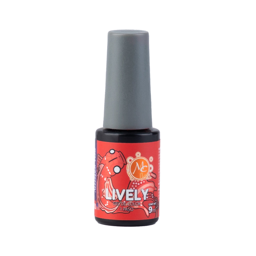 Gel color Uv de 1 paso LIVELY 