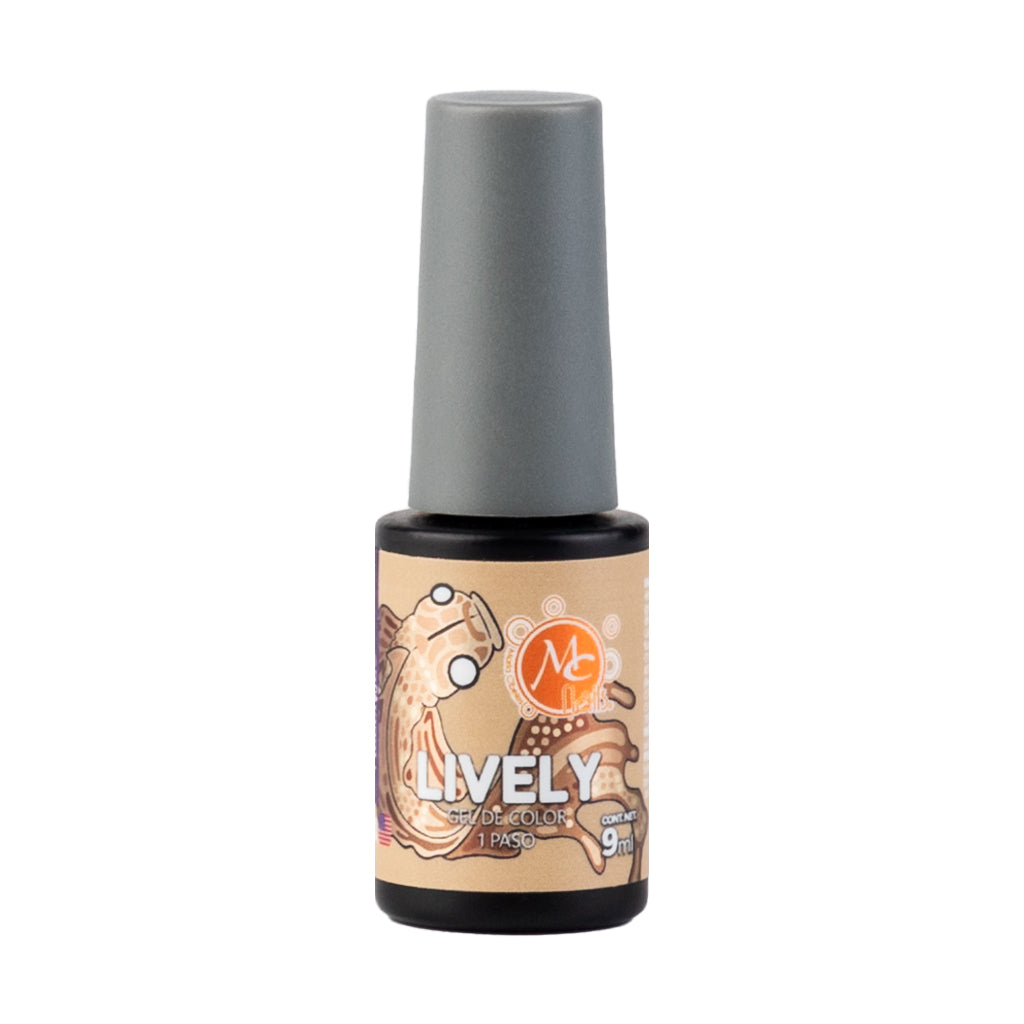 Gel color Uv de 1 paso LIVELY 