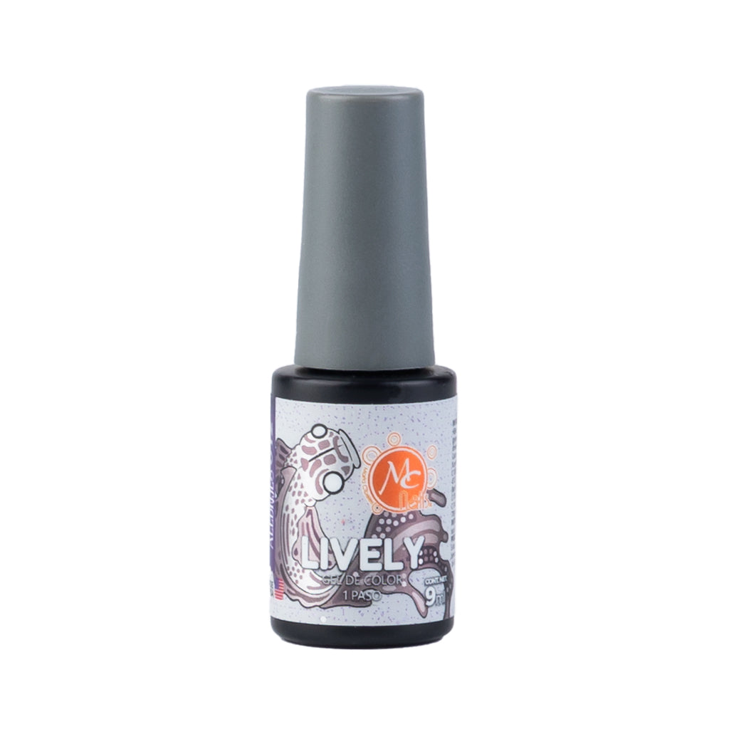 Gel color Uv de 1 paso LIVELY 