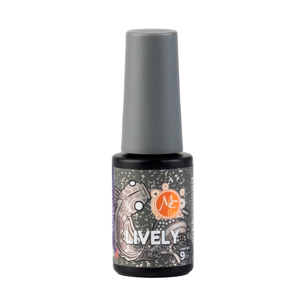 Gel color Uv de 1 paso LIVELY 