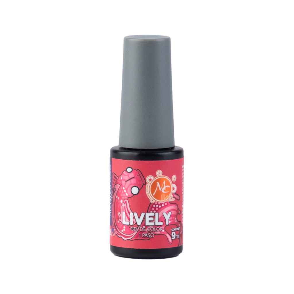 Gel color Uv de 1 paso LIVELY 