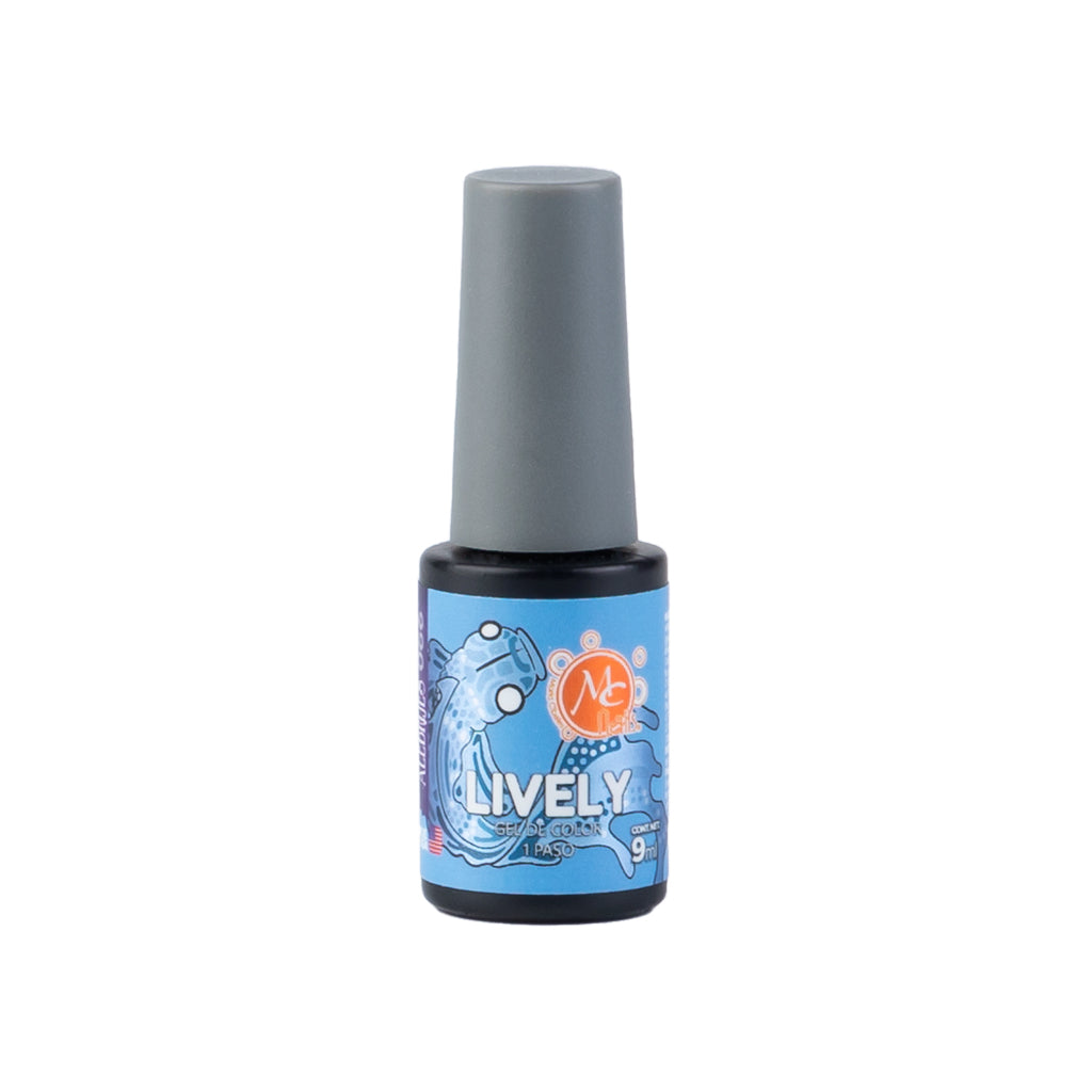 Gel color Uv de 1 paso LIVELY 