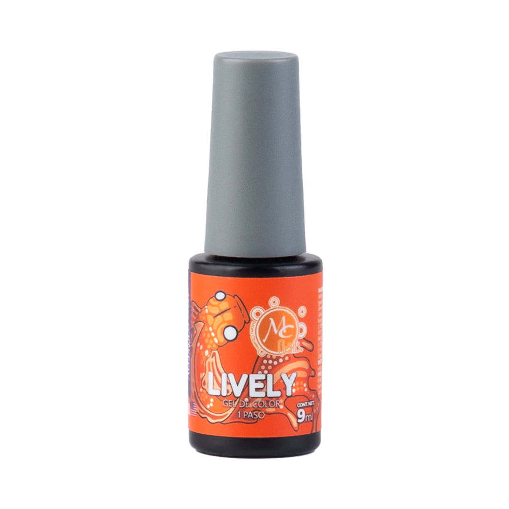 Gel color Uv de 1 paso LIVELY 