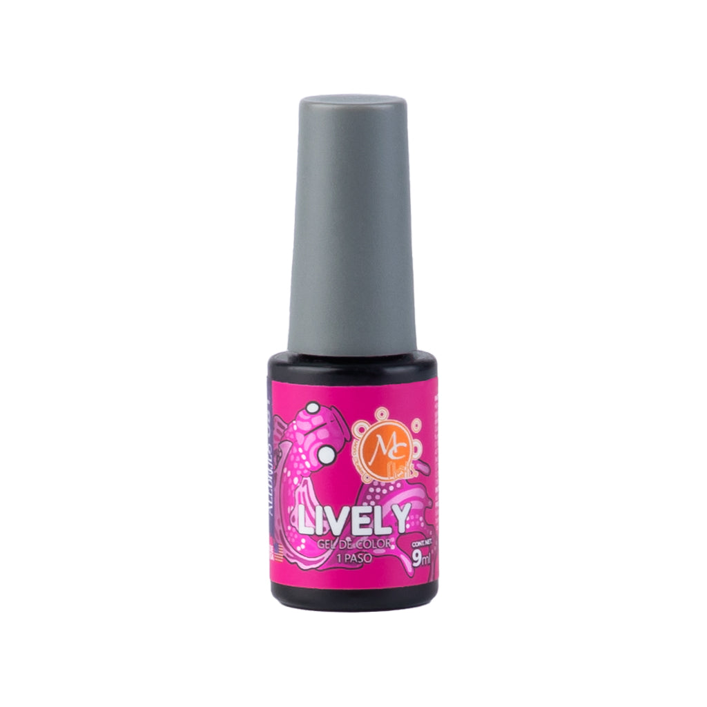 Gel color Uv de 1 paso LIVELY 