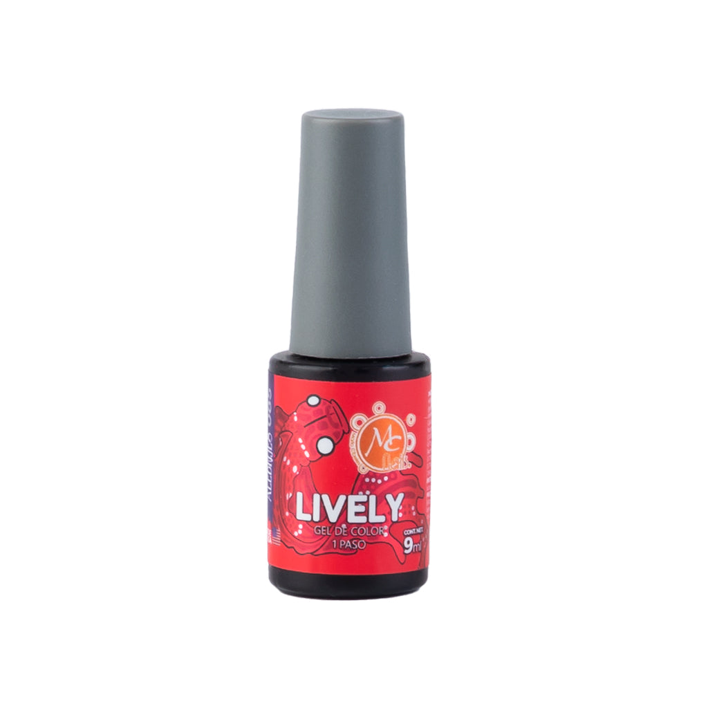 Gel color Uv de 1 paso LIVELY 