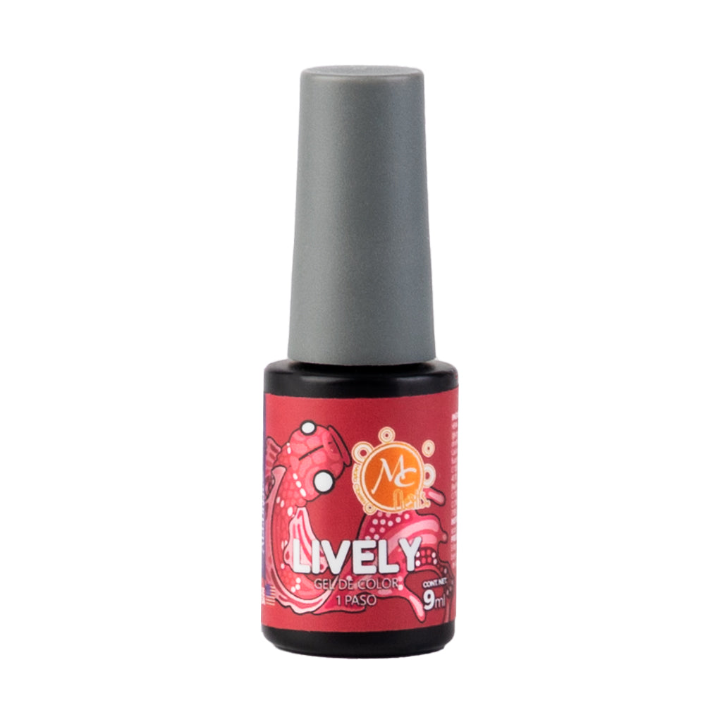 Gel color Uv de 1 paso LIVELY 