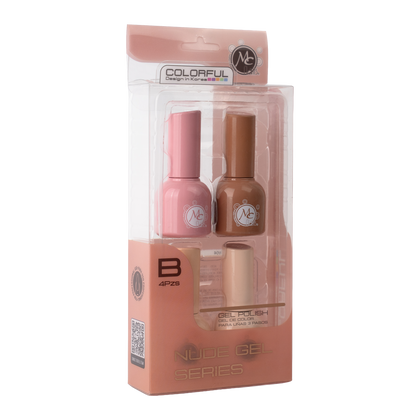 COLORFUL COLLECTION NUDE GEL SERIES B 4PZS