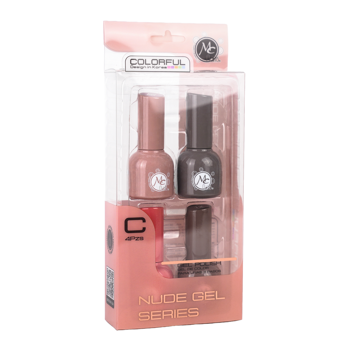 COLORFUL COLLECTION NUDE GEL SERIES C 4PZS
