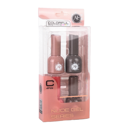 COLORFUL COLLECTION NUDE GEL SERIES C 4PZS