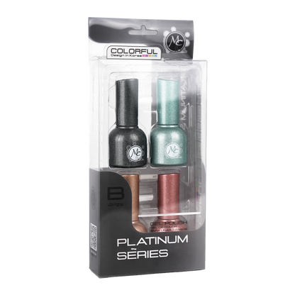 COLORFUL GEL POLISH PLATIUM SERIES B 4PZS