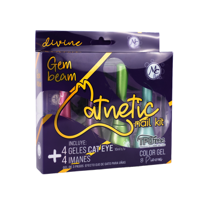 DIVINE KIT DE GEL 3 PASOS CATNETIC GEM BEAM 8PZ