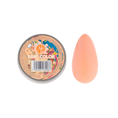 Polvo acrilico King Color maquillaje para uñas 2 oz 