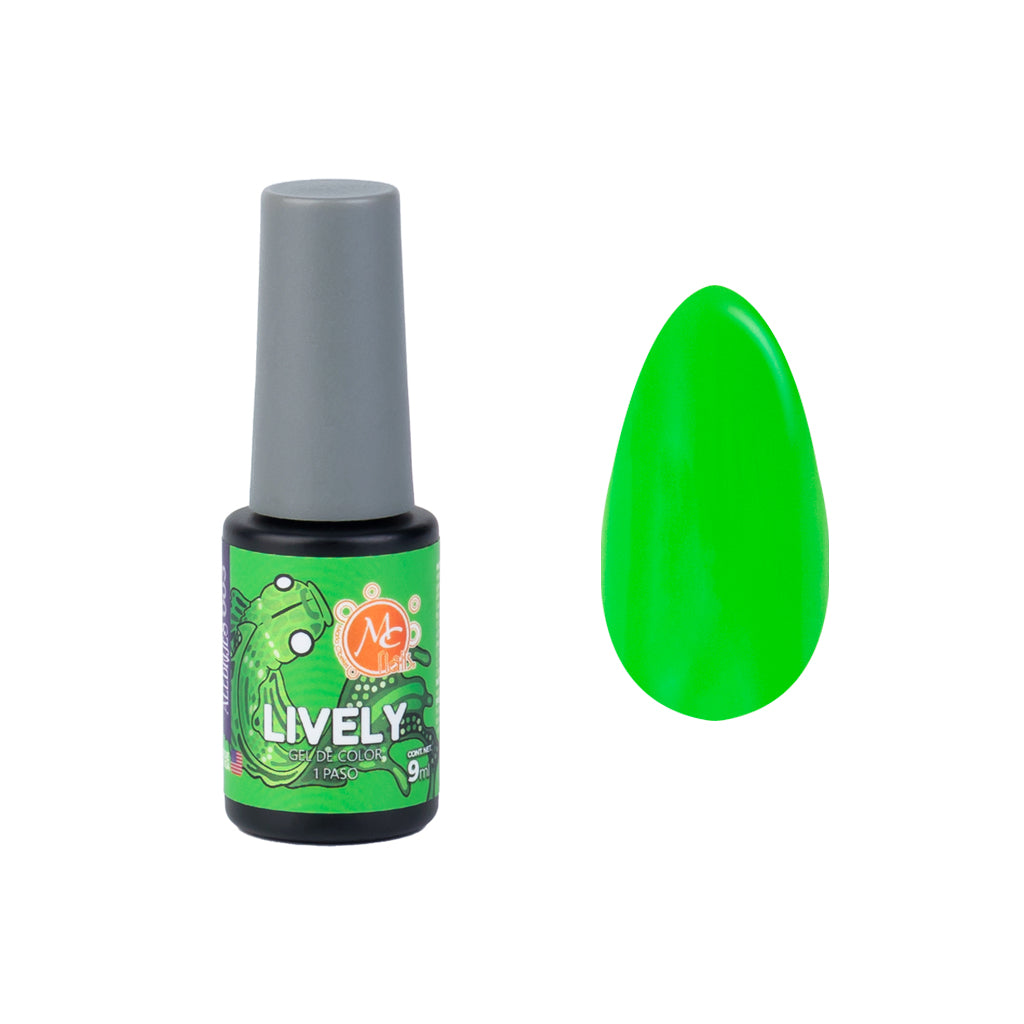 Gel color Uv de 1 paso LIVELY 