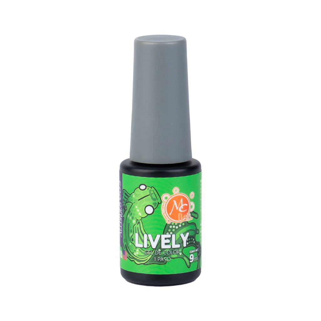 Gel color Uv de 1 paso LIVELY 