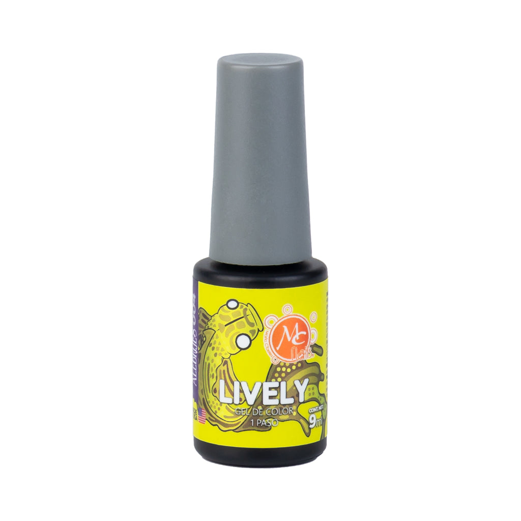 Gel color Uv de 1 paso LIVELY 