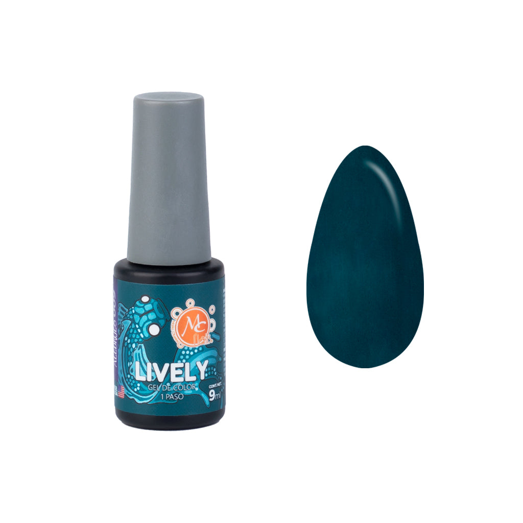 Gel color Uv de 1 paso LIVELY 