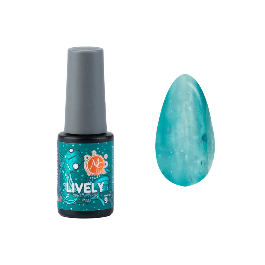Gel Color Uv De 1 Paso Lively 