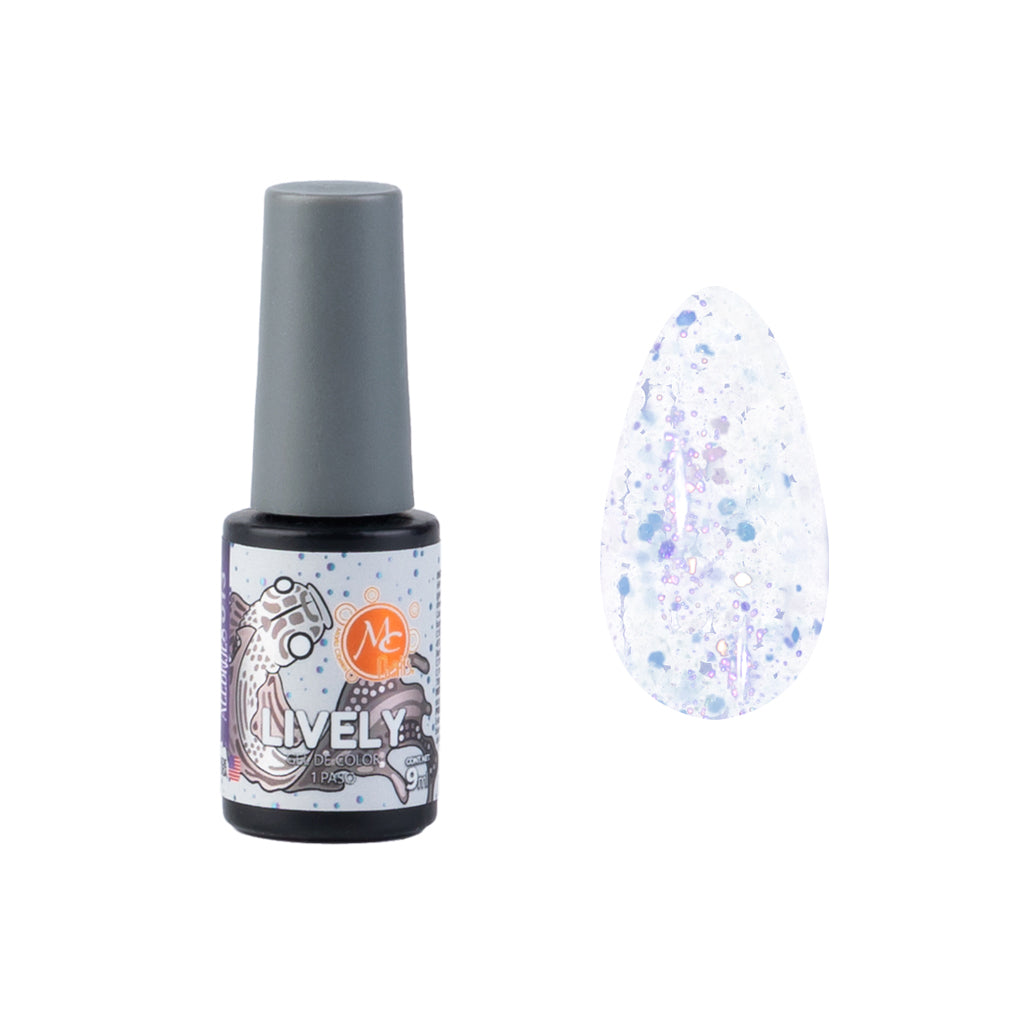Gel Color Uv De 1 Paso Lively 