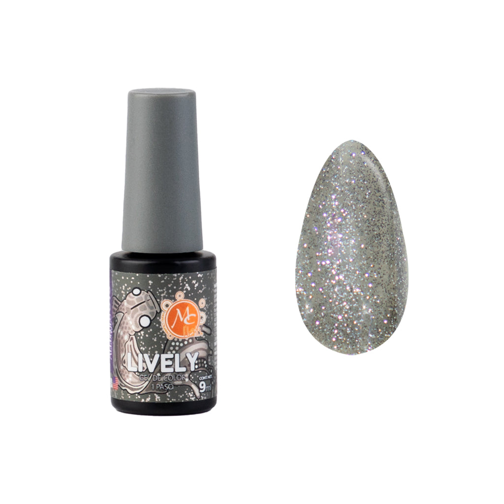 Gel Color Uv De 1 Paso Lively 