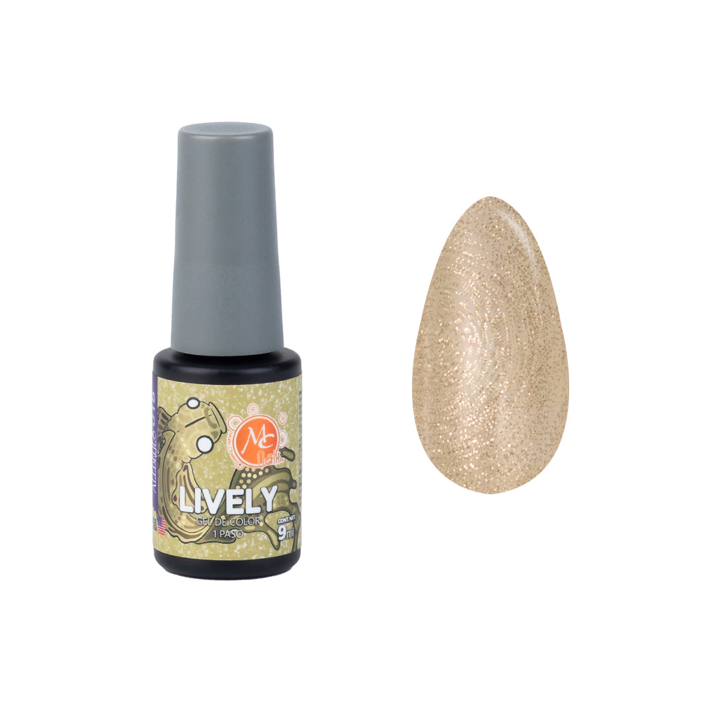 Gel Color Uv De 1 Paso Lively 