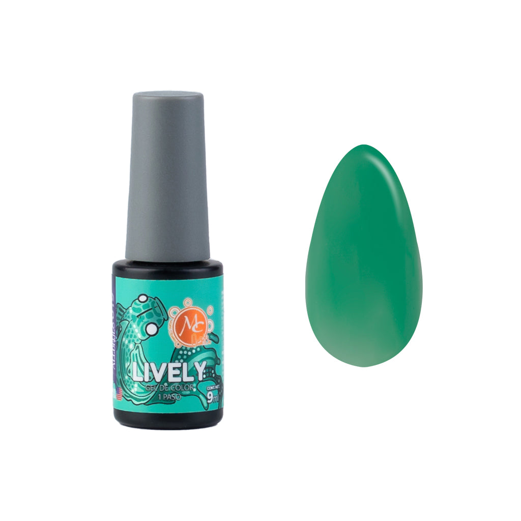 Gel Color Uv De 1 Paso Lively 