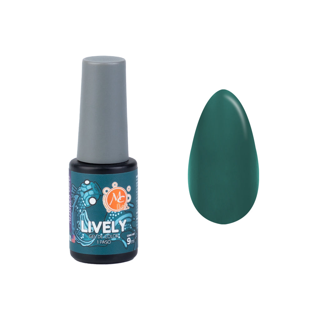 Gel Color Uv De 1 Paso Lively 