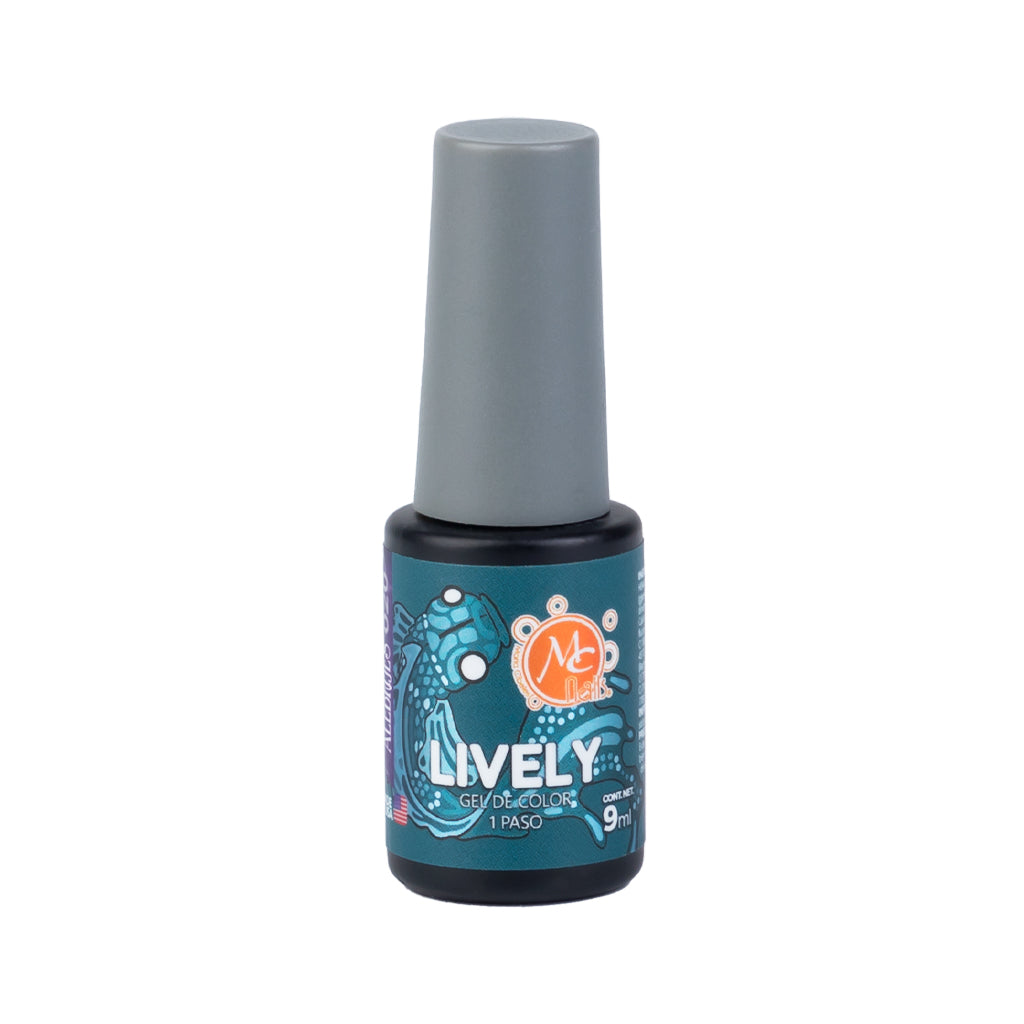 Gel color Uv de 1 paso LIVELY 