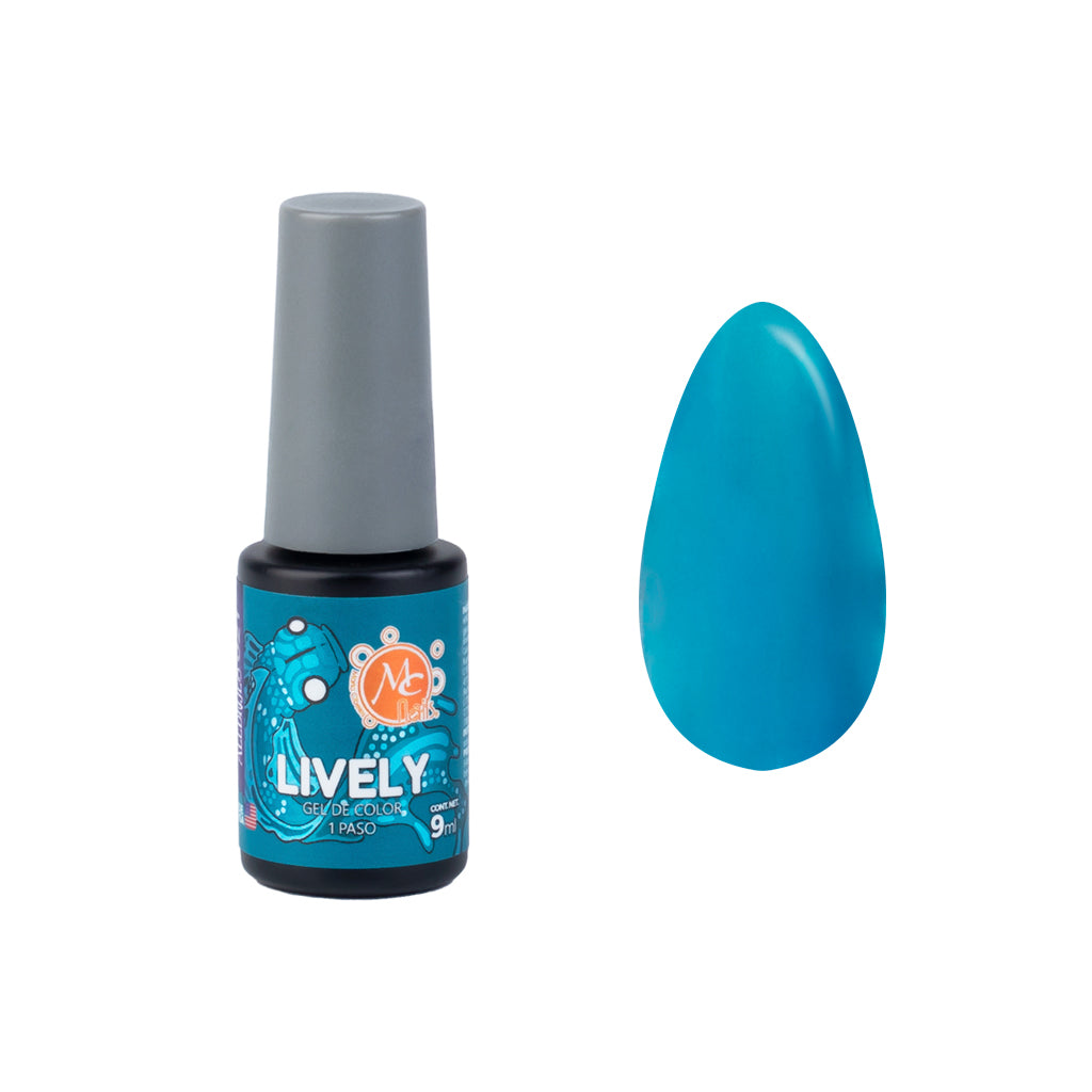 Gel Color Uv De 1 Paso Lively 