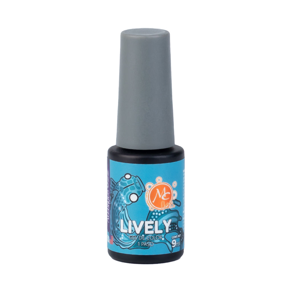 Gel color Uv de 1 paso LIVELY 