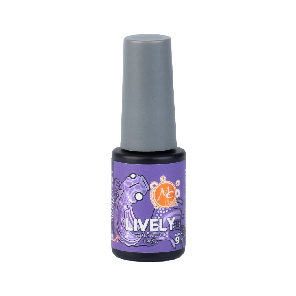 Gel color Uv de 1 paso LIVELY 