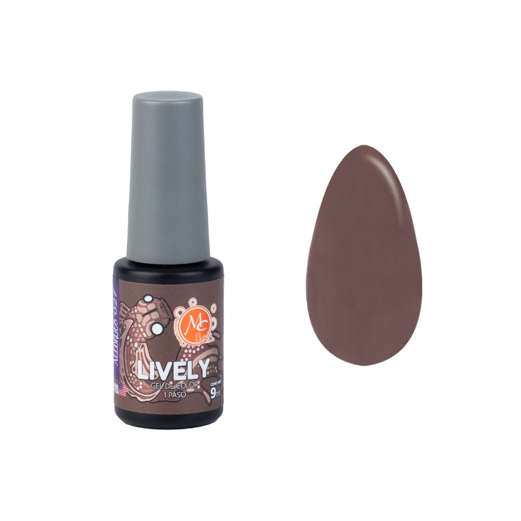 Gel Color Uv De 1 Paso Lively 